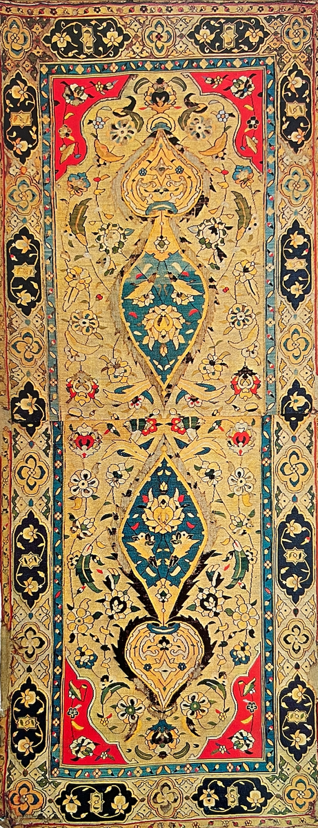 A Rare Persian Kilim from the Mausoleum of Sheikh Safi al-Din