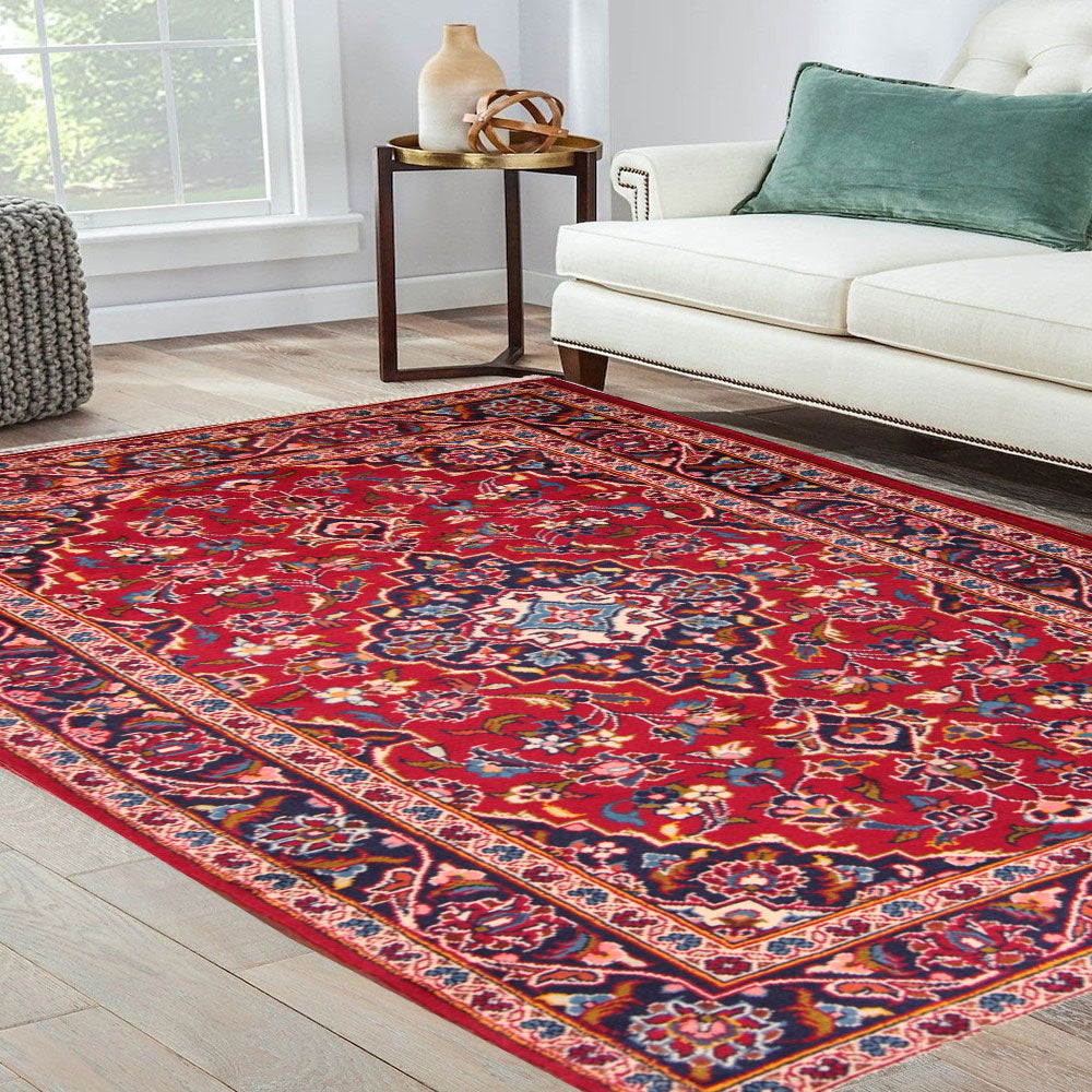 red rug from Persian Carpet Gallery
